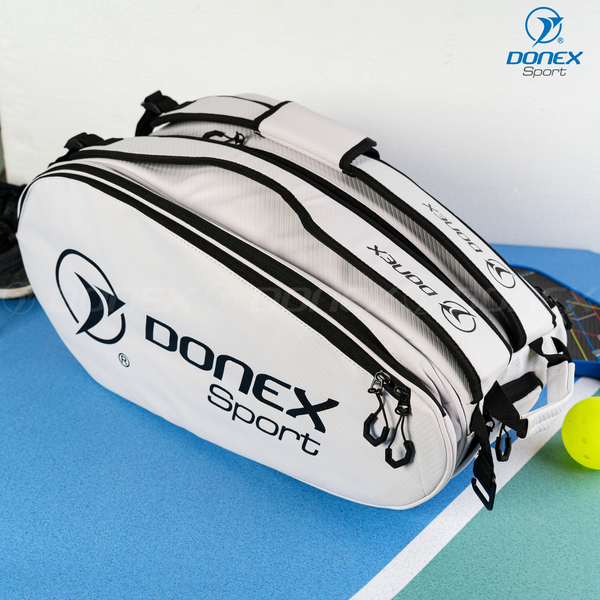 Balo thể thao Donex Gear BB-1606 trắng phối đen